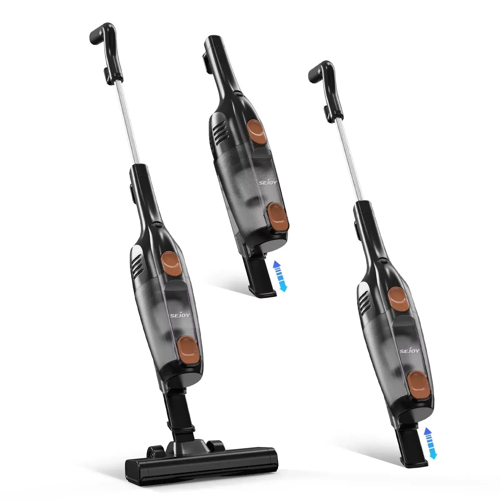 Stick Vacuum Cleaner with HEPA Filter and 2-in-1 Design Nisiowelt