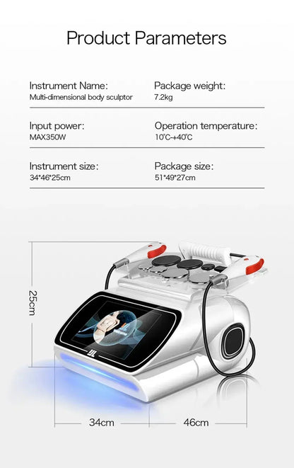 RF Tecar Therapy 448k Slimming & Pain Relief - Nisiowelt