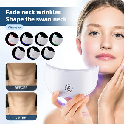 LED Face & Neck Beauty Massager - Nisiowelt