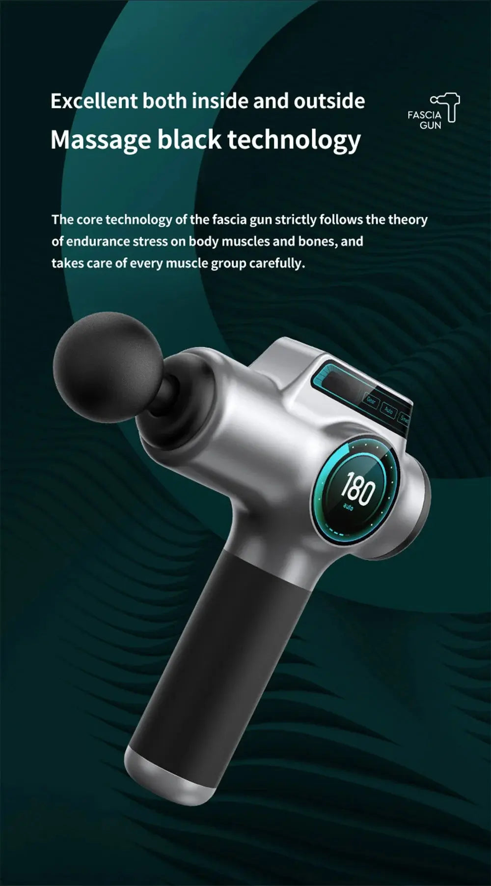 Professional Muscle Massage Gun – 99-Speed Recovery - Nisiowelt