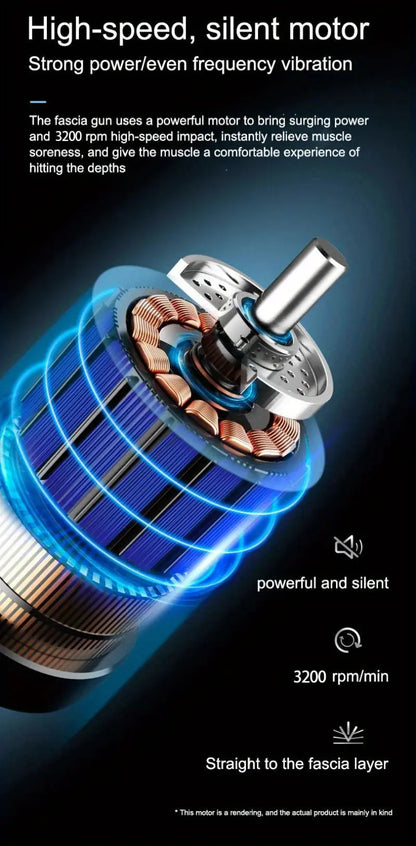 Professional Muscle Massage Gun – 99-Speed Recovery - Nisiowelt