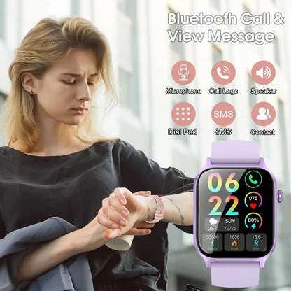 Wrist WatcIUTECH Y7 Smartwatch 2025 1.85" Bluetoothh - Nisiowelt