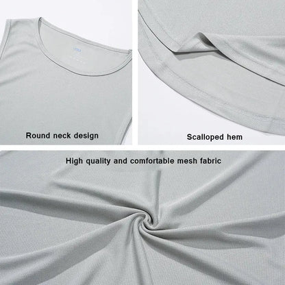 Men’s Summer Gym Tank Top – Quick-Dry & Loose Fit Nisiowelt