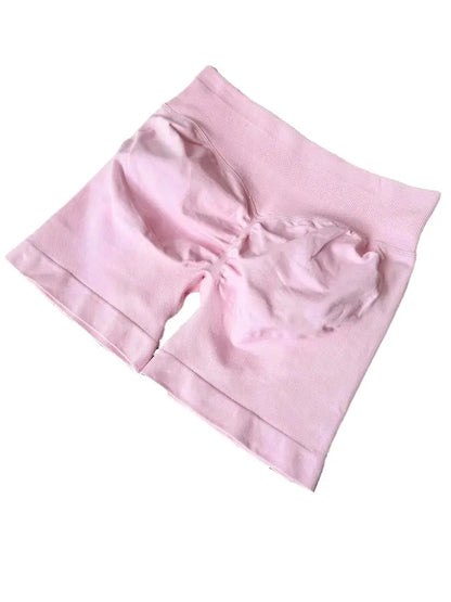 Impact Seamless Ribbed Shorts – 4.5" Yoga & Workout Nisiowelt