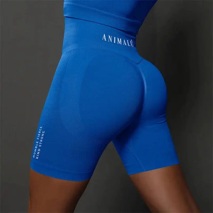 Animalu Women Push Up Seamless Shorts for Workout - Nisiowelt