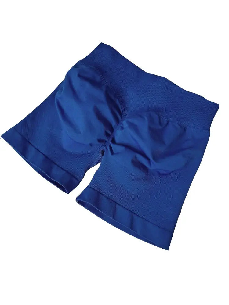 Impact Seamless Ribbed Shorts – 4.5" Yoga & Workout Nisiowelt