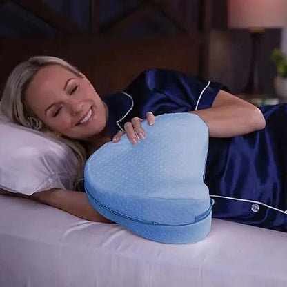 Heart-Shaped Memory Foam Leg Pillow - Nisiowelt