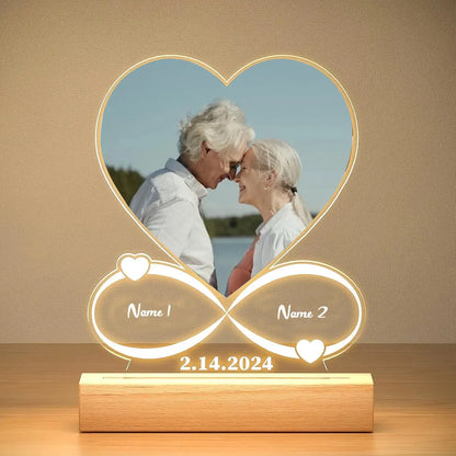 Custom Acrylic Photo Plaque with Light - Nisiowelt