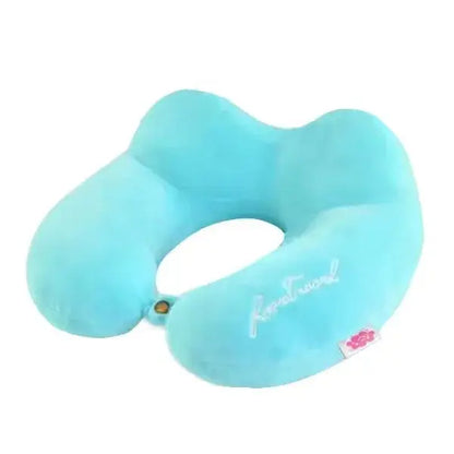 U-Shaped Memory Foam Neck Pillow – Soft Travel Support - Nisiowelt