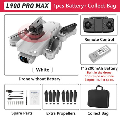 LYZRC L900 PRO GPS Drone 4K Professional HD Dual Camera 5G WIFI Brushless Motor FPV Quadcopter Foldable Aerial Photography Drone Nisiowelt