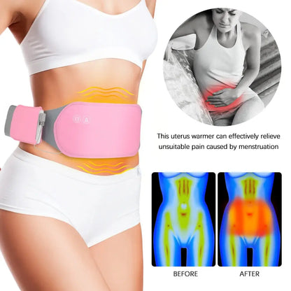 Electric Menstrual Cramp Massager Heating Belt - Nisiowelt