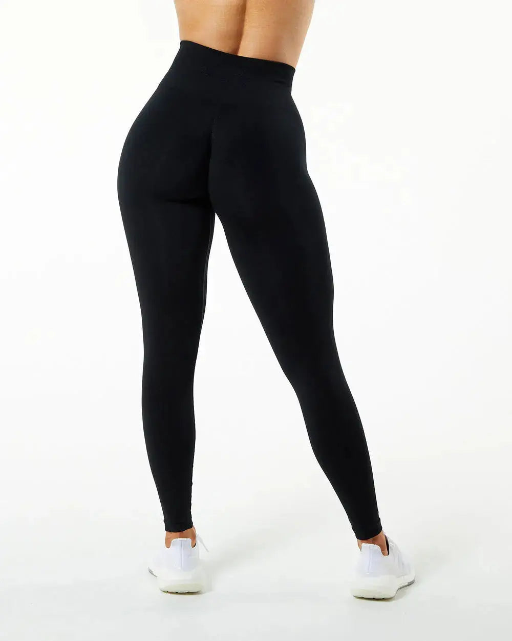 High Waist Push-Up Fitness Leggings - Seamless Scrunch Bum - Nisiowelt