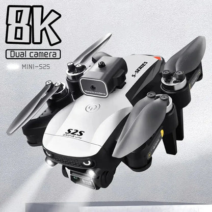 S2S Mini Drone 4K/8K Camera Foldable RC Quadcopter with Obstacle Avoidance Nisiowelt