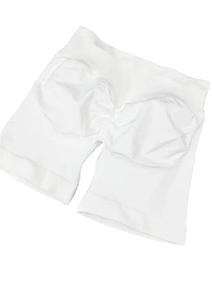 Impact Seamless Ribbed Shorts – 4.5" Yoga & Workout Nisiowelt