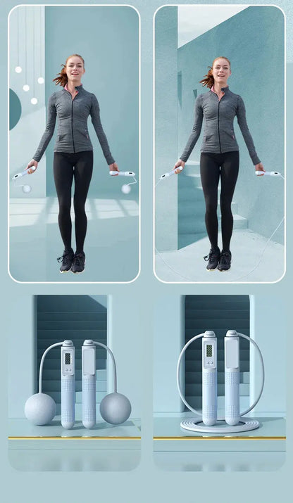 Smart Jump Rope with Calorie Counter - Nisiowelt