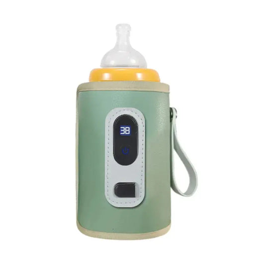 Portable Baby Milk Warmer with Digital Display & USB Heating Nisiowelt