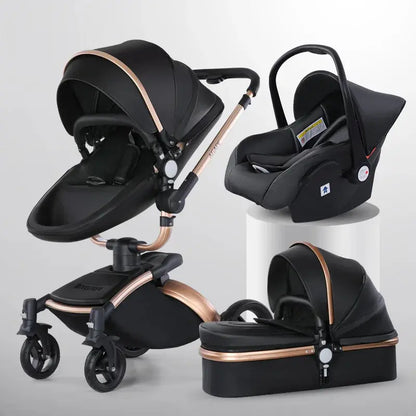 Stroller 3-in-1 Comfort &amp; Practicality for Your Baby - Nisiowelt