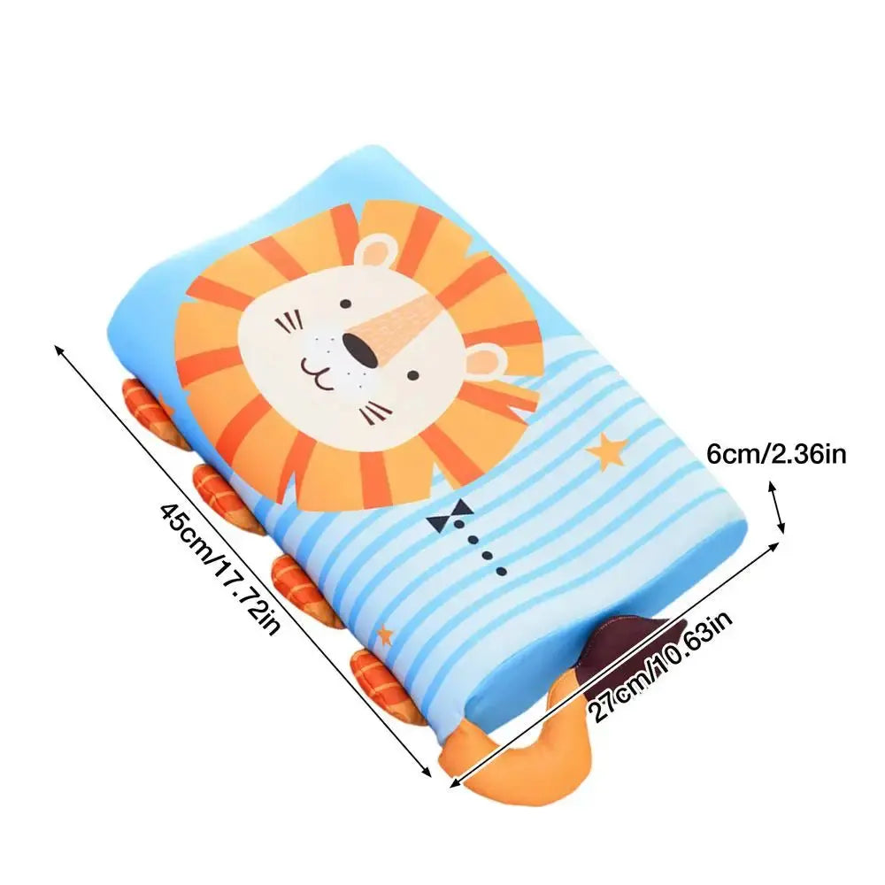 Kids Ergonomic Memory Foam Pillow 45x27x6cm - Nisiowelt