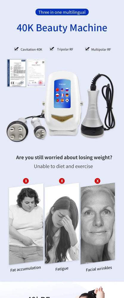 40K Cavitation Slimming Machine - Nisiowelt