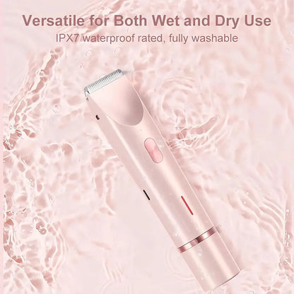 Painless Epilator & 2-in-1 Body Trimmer – Electric Shaver for Sensitive Areas Nisiowelt
