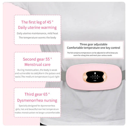 Electric Menstrual Cramp Massager Heating Belt - Nisiowelt