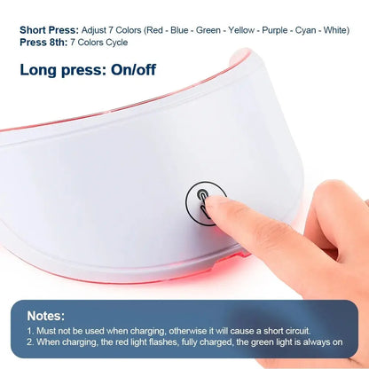 LED Face & Neck Beauty Massager - Nisiowelt