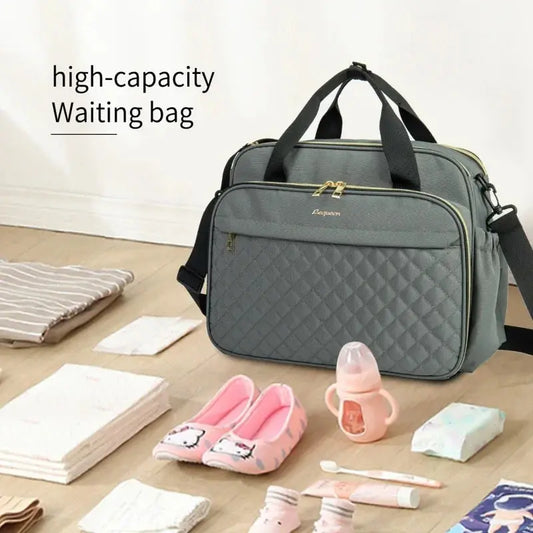 Large Capacity Travel Bag Multifunctional Maternity Mother Baby Stroller Bags New Style Waterproof Diaper Bag Black nappy bag Nisiowelt