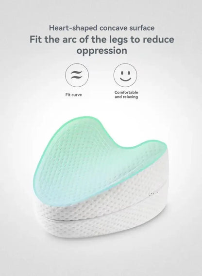 Heart-Shaped Memory Foam Leg Pillow - Nisiowelt