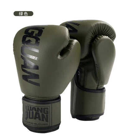 8/10/12/14/16oz Boxing Gloves Professional Adult Sanda Muay Thai Fighting Gloves Men and Women Training Sandbag Free Fight MMA Nisiowelt