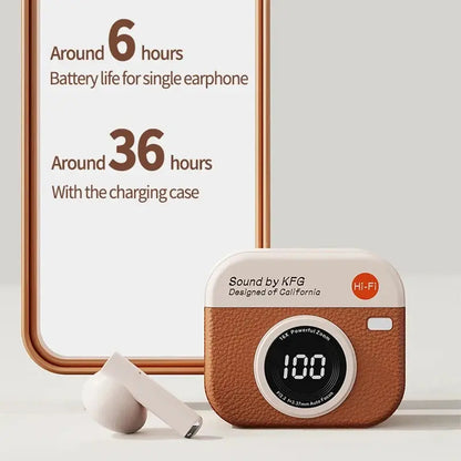TWS Wireless Earphones Bluetooth 5.4 HiFi Stereo - Nisiowelt