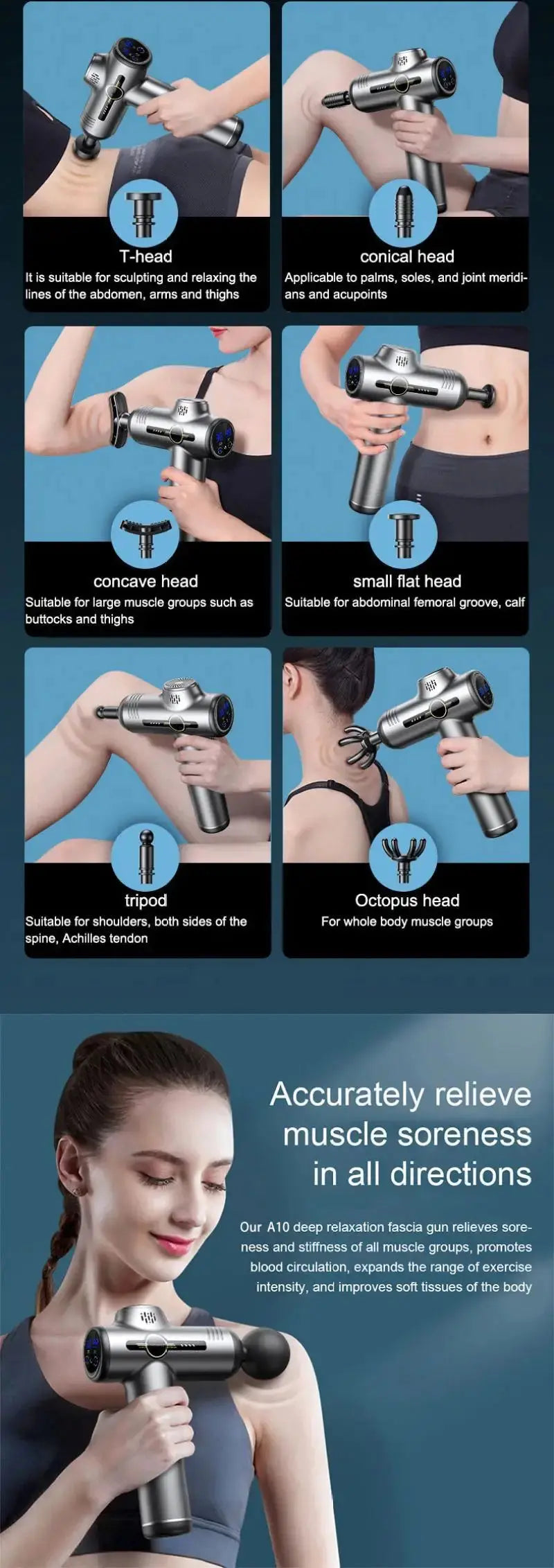 Professional Muscle Massage Gun – 99-Speed Recovery - Nisiowelt