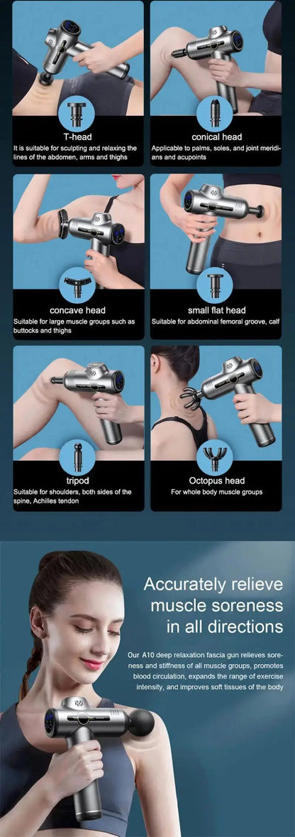 Professional Muscle Massage Gun – 99-Speed Recovery - Nisiowelt