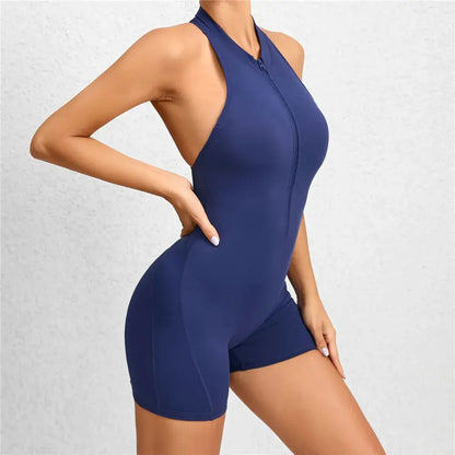 Women’s Deep V Tracksuit Yoga Set - Nisiowelt