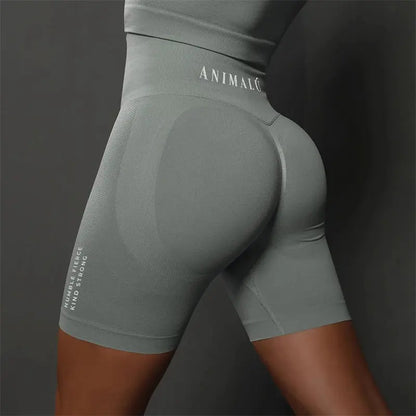 Animalu Women Push Up Seamless Shorts for Workout - Nisiowelt