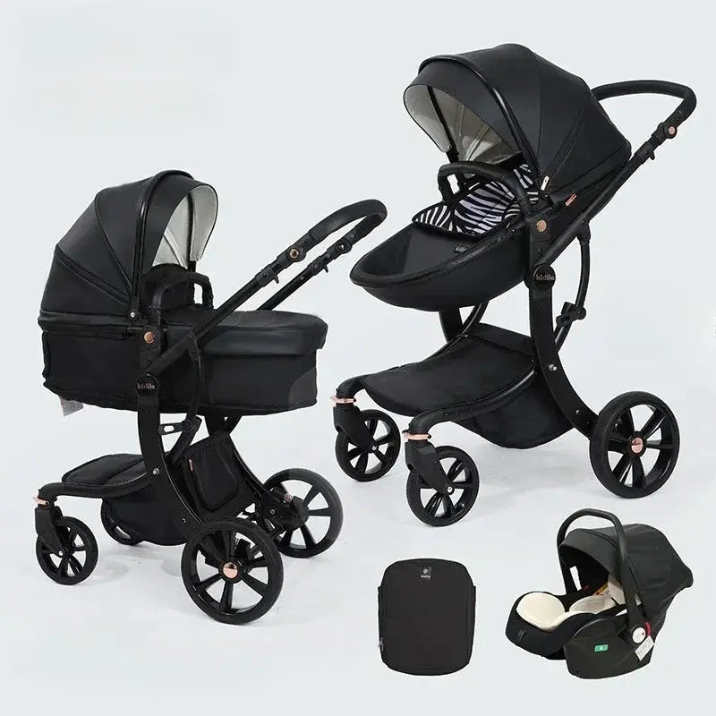 Baby Stroller 3-in-1 with Car Seat Nisiowelt