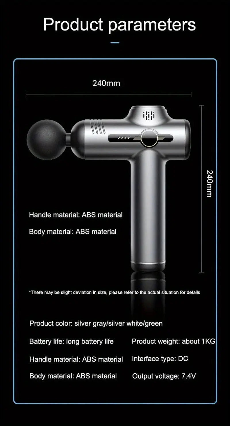 Professional Muscle Massage Gun – 99-Speed Recovery - Nisiowelt