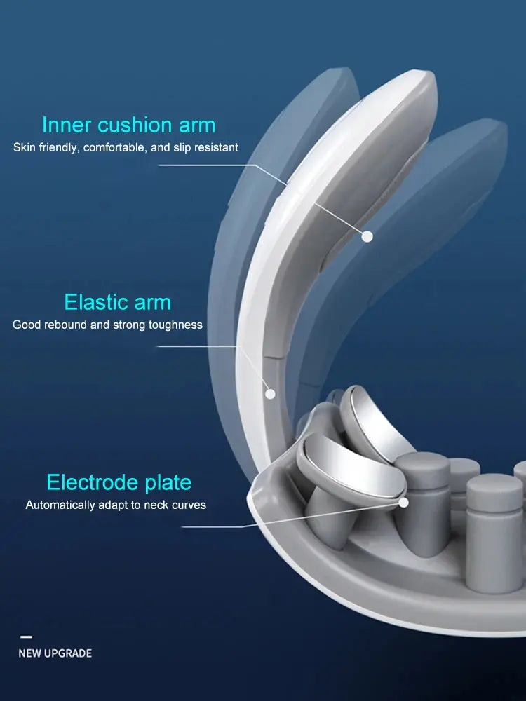 Neck Massage Machine – Heat & Vibration Therapy - Nisiowelt