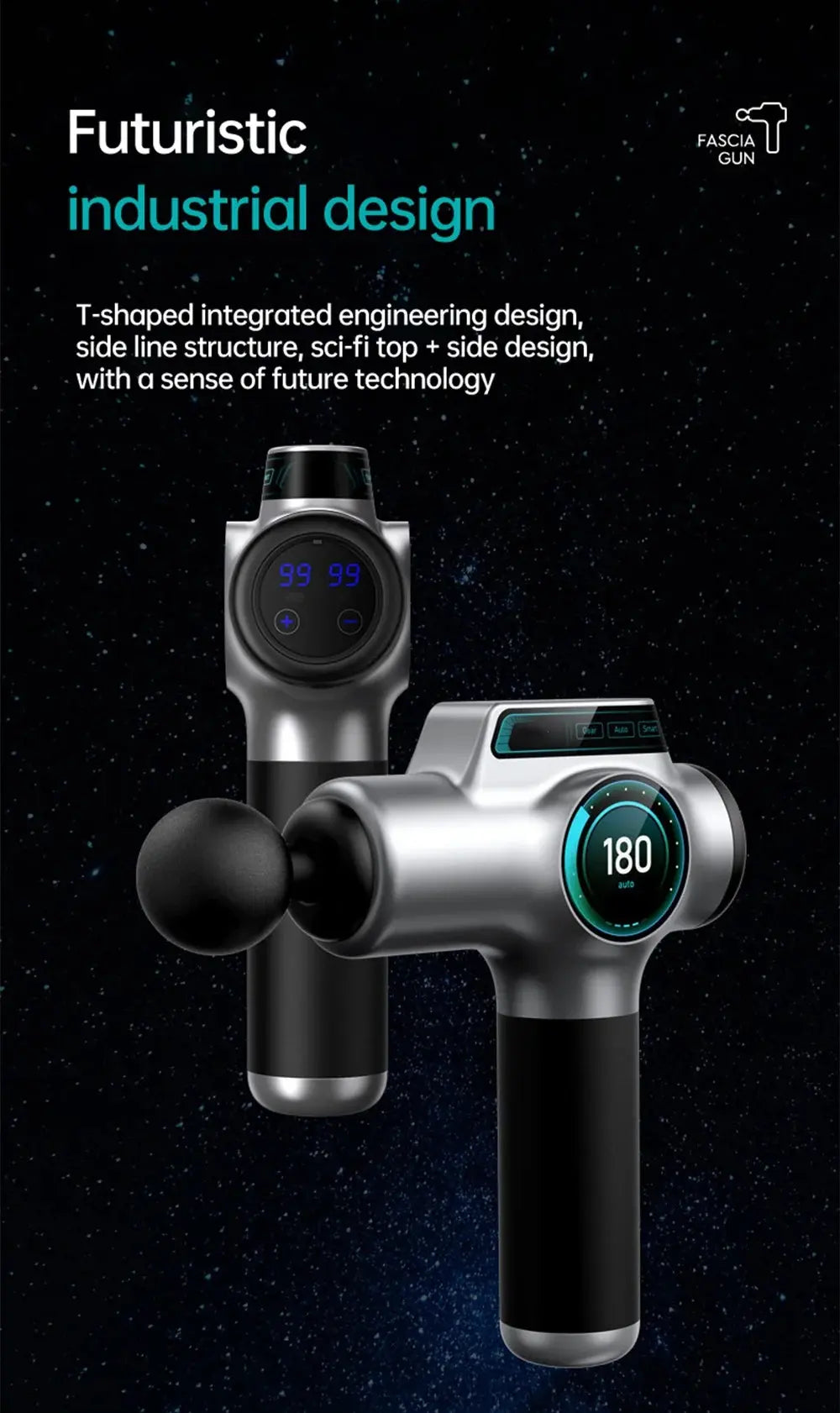 Professional Muscle Massage Gun – 99-Speed Recovery - Nisiowelt