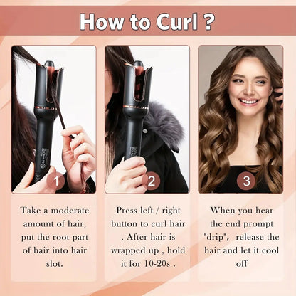 Automatic Hair Curler | Effortless Perfect Curls Nisiowelt