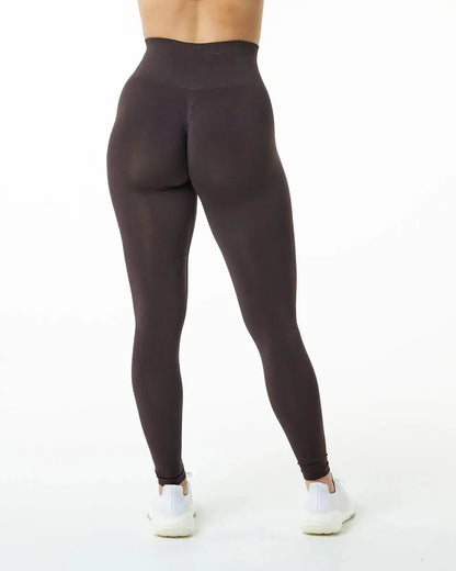 High Waist Push-Up Fitness Leggings - Seamless Scrunch Bum - Nisiowelt