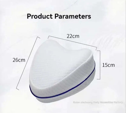 Heart-Shaped Memory Foam Leg Pillow - Nisiowelt