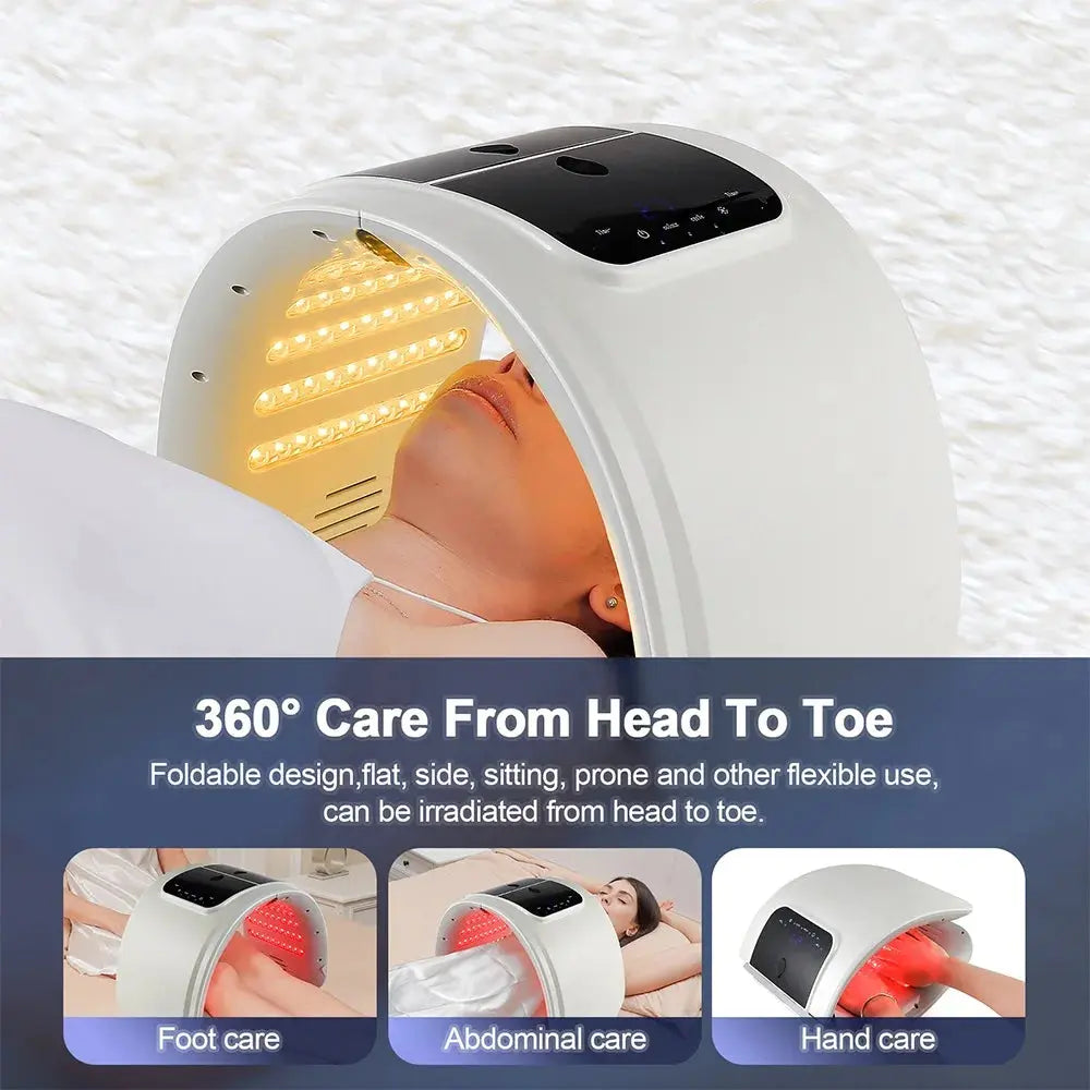 7-Color LED Face Mask Skin Rejuvenation Device - Nisiowelt