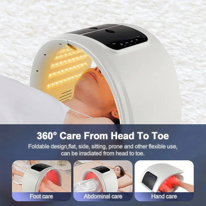 7-Color LED Face Mask Skin Rejuvenation Device - Nisiowelt