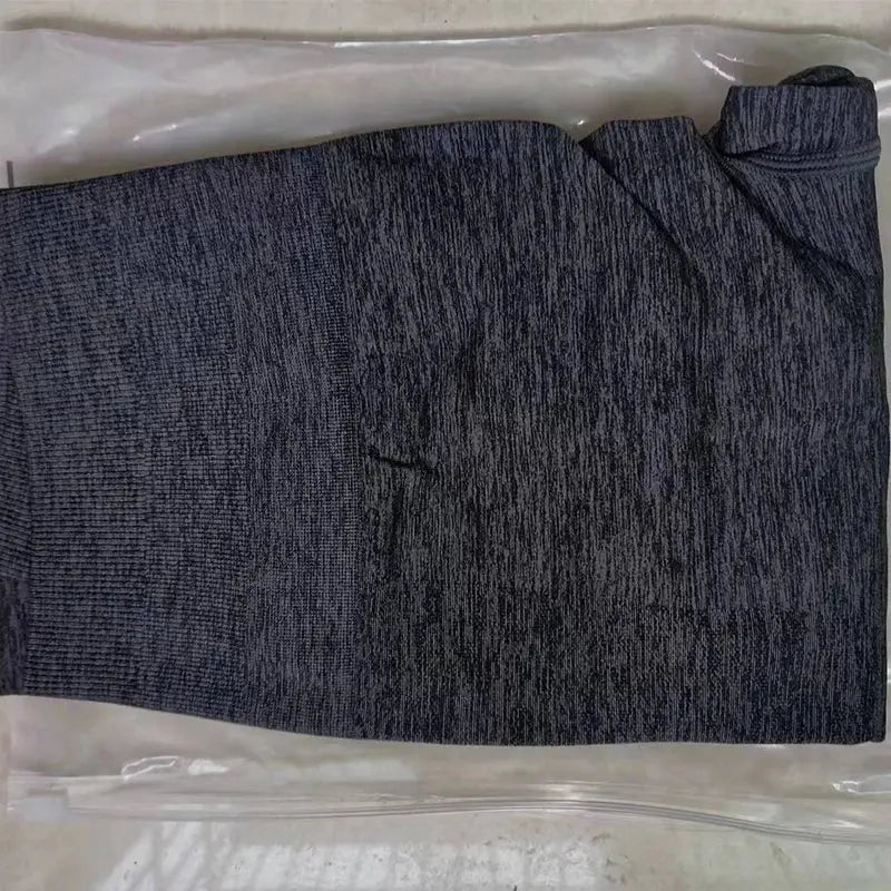 High Waist Push-Up Fitness Leggings - Seamless Scrunch Bum - Nisiowelt