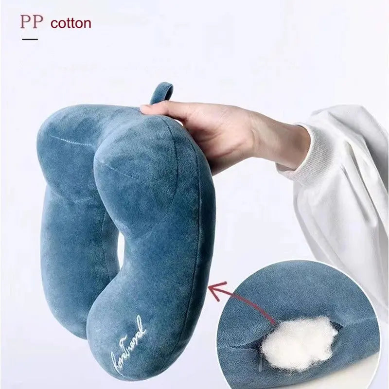 U-Shaped Memory Foam Neck Pillow – Soft Travel Support - Nisiowelt