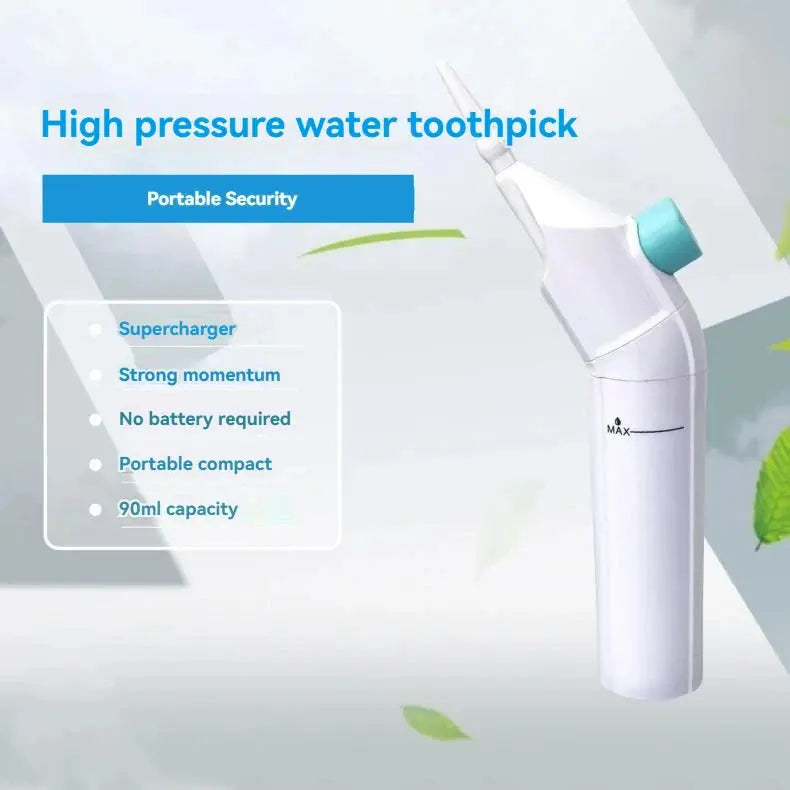Portable High Pressure Oral Irrigator – Dental Water Floss - Nisiowelt