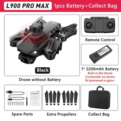 LYZRC L900 PRO GPS Drone 4K Professional HD Dual Camera 5G WIFI Brushless Motor FPV Quadcopter Foldable Aerial Photography Drone Nisiowelt