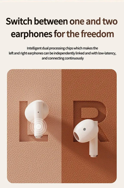 TWS Wireless Earphones Bluetooth 5.4 HiFi Stereo - Nisiowelt