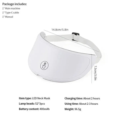 LED Face & Neck Beauty Massager - Nisiowelt