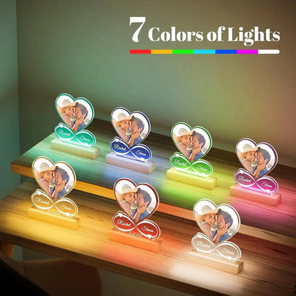 Custom Acrylic Photo Plaque with Light - Nisiowelt